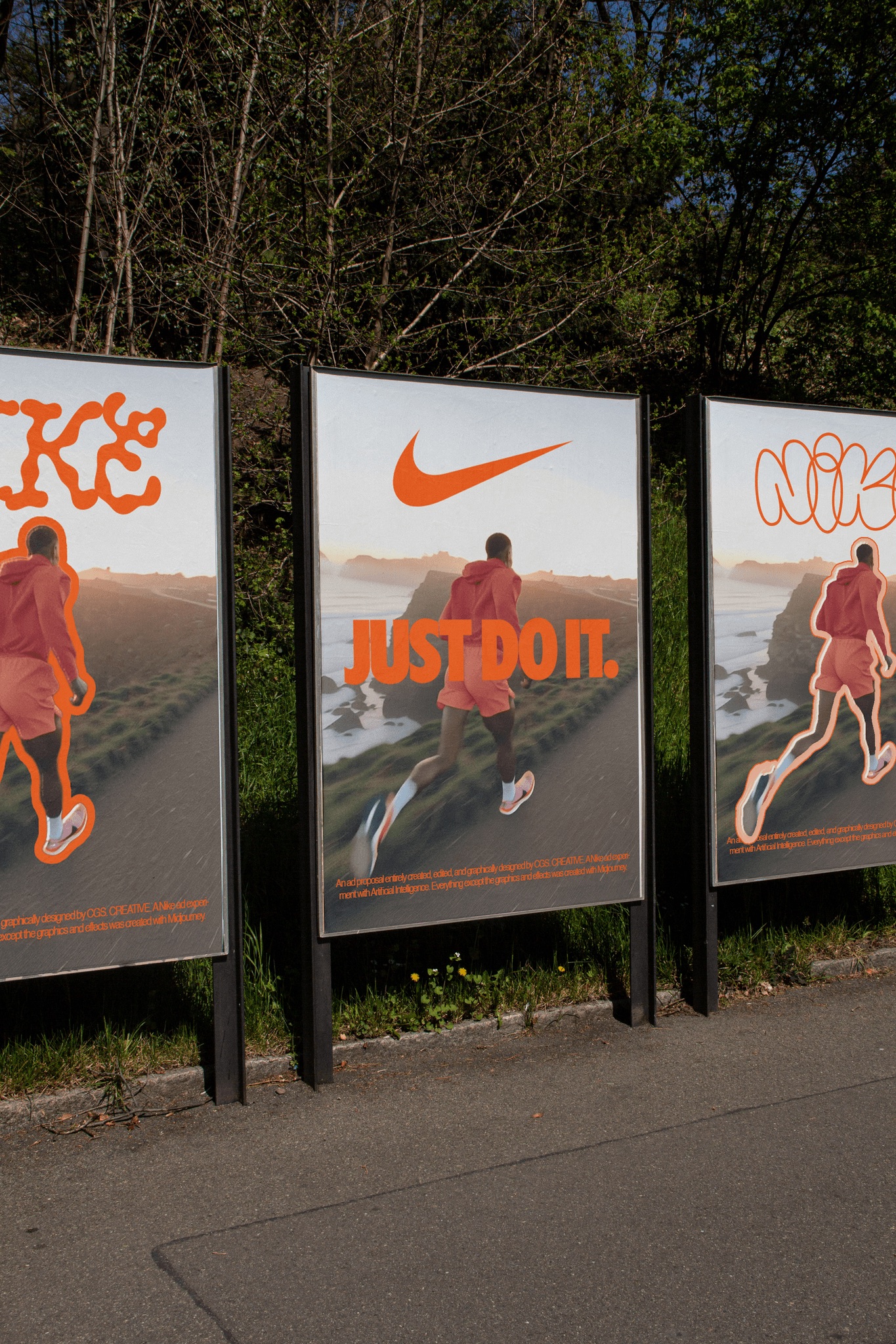 Nike AD with AI